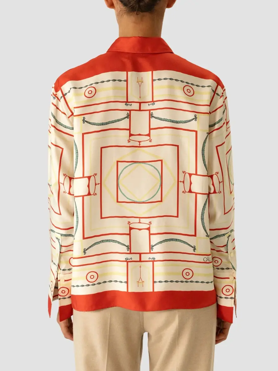 CALLAS MILANO Women's Paulina Silk Print Shirt | Thumbnail 3 CALLAS MILANO Women's Paulina Silk Print Shirt | Thumbnail 3