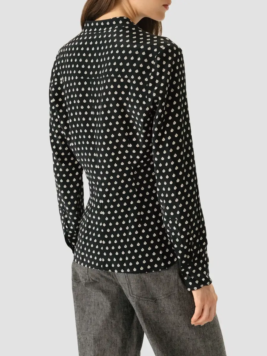 CALLAS MILANO Women's Blake Slim Draped Shirt | Thumbnail 4 CALLAS MILANO Women's Blake Slim Draped Shirt | Thumbnail 4