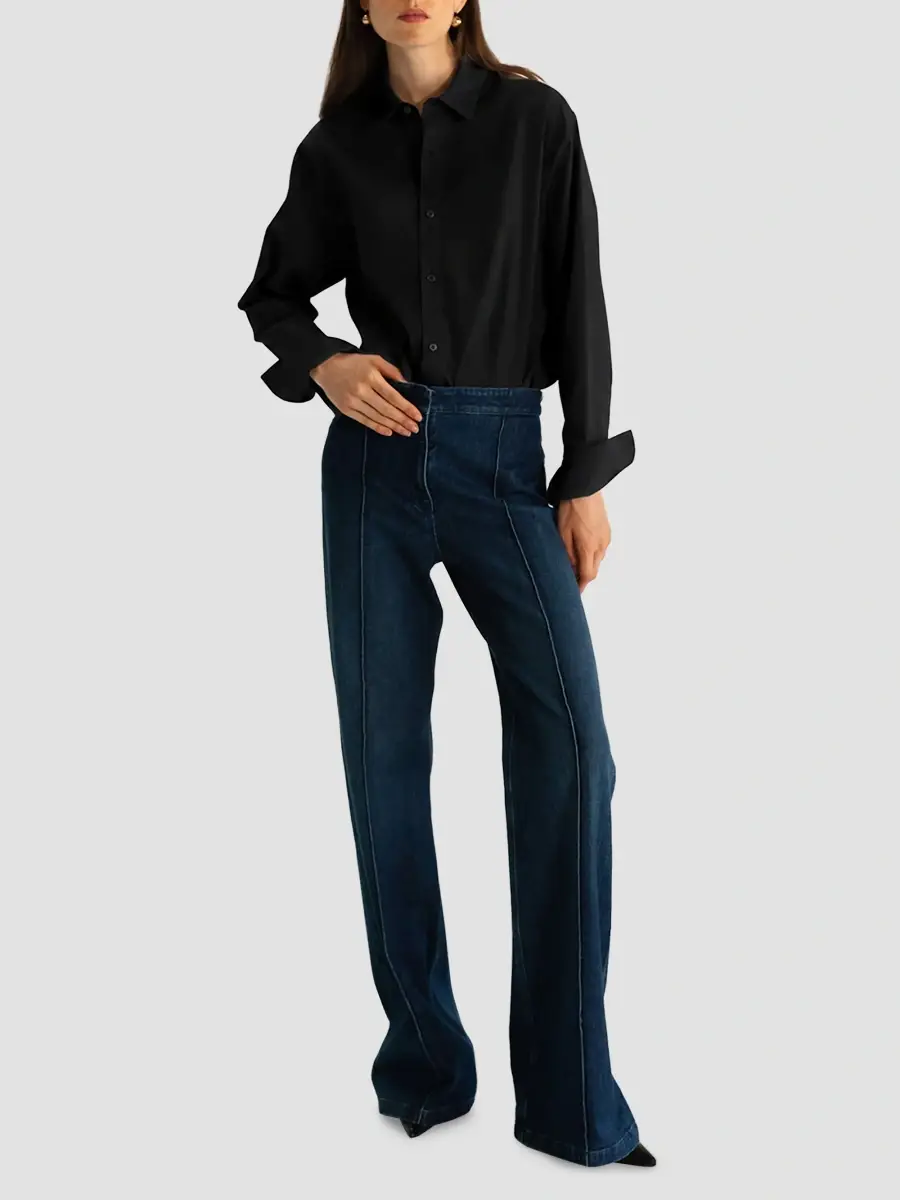 CALLAS MILANO Women's Sirene Scarf Back Shirt | Thumbnail 2 CALLAS MILANO Women's Sirene Scarf Back Shirt | Thumbnail 2