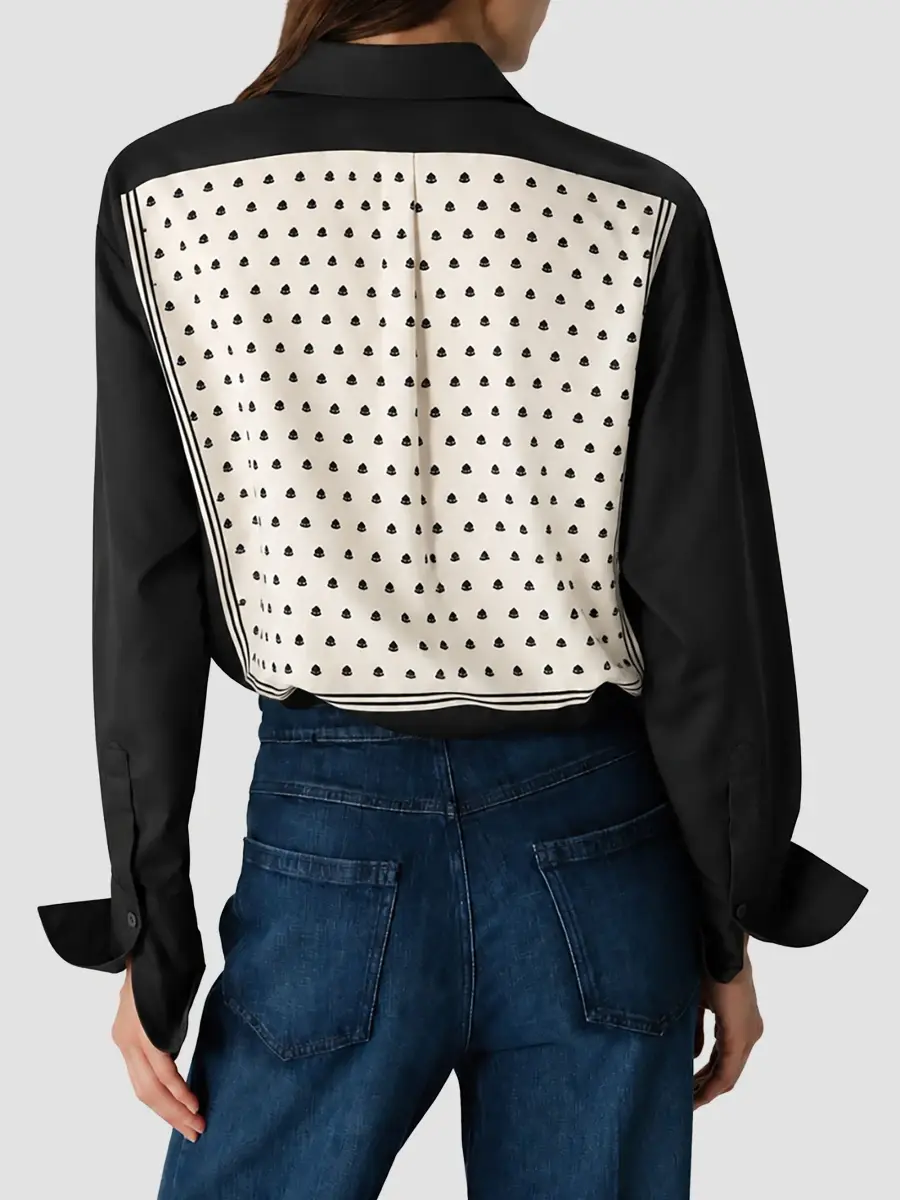 CALLAS MILANO Women's Sirene Scarf Back Shirt | Thumbnail 3 CALLAS MILANO Women's Sirene Scarf Back Shirt | Thumbnail 3