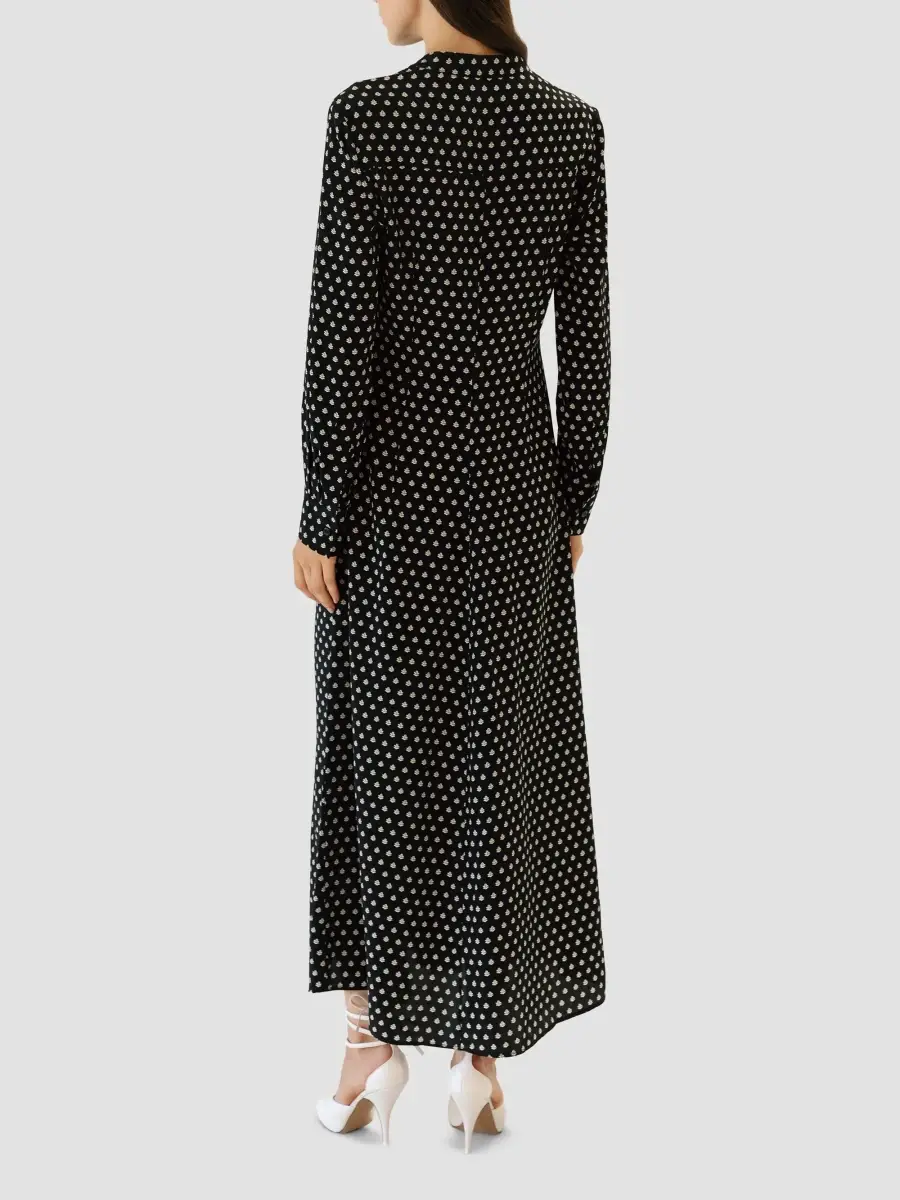 CALLAS MILANO Women's Genny Fit and Flare Shirt Dress | Thumbnail 4