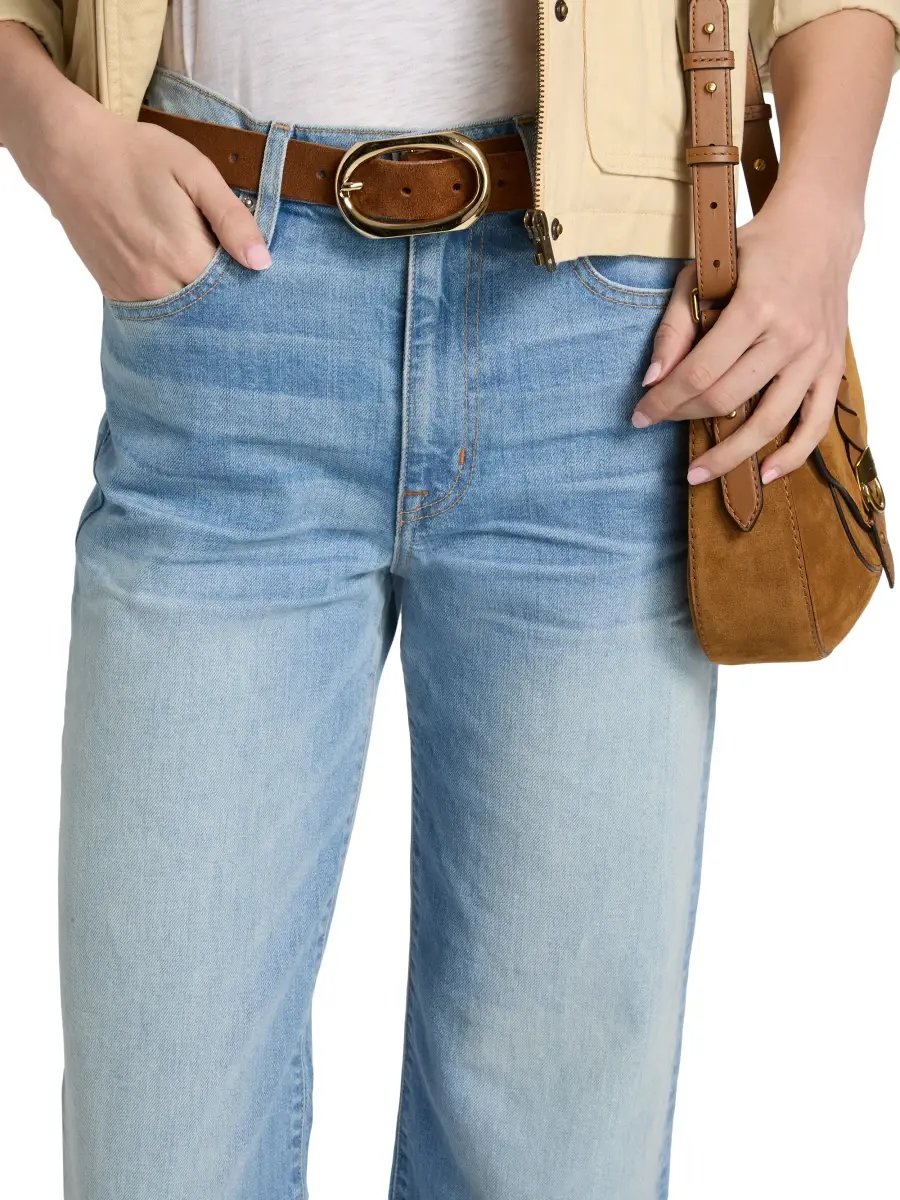 SLVRLAKE Women's Grace Faded High-Rise Straight Jeans | Thumbnail 6 SLVRLAKE Women's Grace Faded High-Rise Straight Jeans | Thumbnail 6