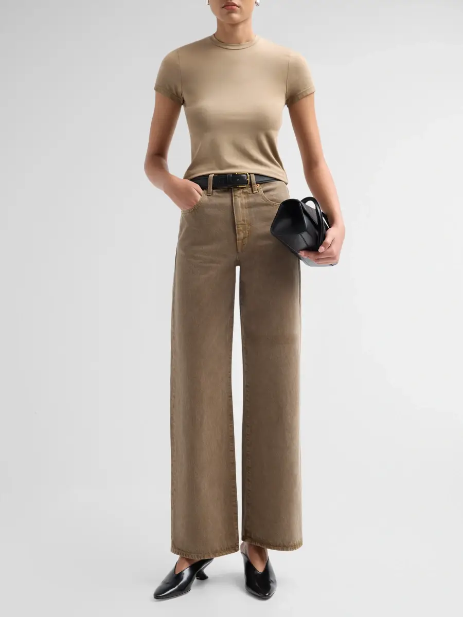SLVRLAKE Women's Grace Wide-Leg Jeans | Thumbnail 2 SLVRLAKE Women's Grace Wide-Leg Jeans | Thumbnail 2
