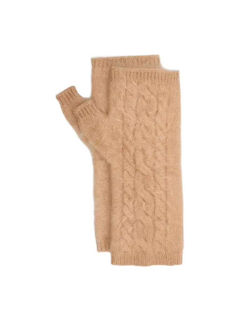 Sofia Cashmere Women's Cashmere Cable-Knit Arm Warmers