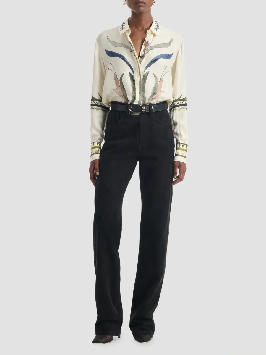 Altuzarra Women's Chika Printed Silk Top | Thumbnail 2 Altuzarra Women's Chika Printed Silk Top | Thumbnail 2