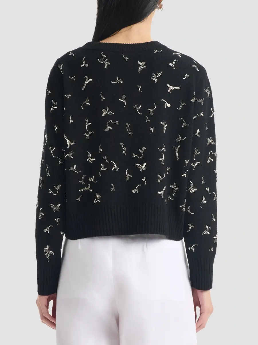 Altuzarra Women's Vaughn Pattern Wool Cardigan | Thumbnail 3 Altuzarra Women's Vaughn Pattern Wool Cardigan | Thumbnail 3