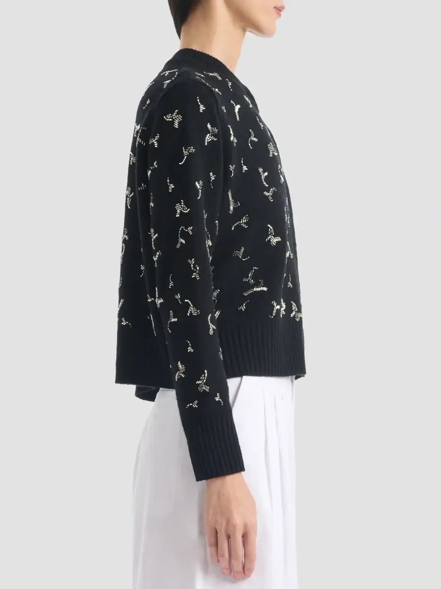 Altuzarra Women's Vaughn Pattern Wool Cardigan | Thumbnail 5 Altuzarra Women's Vaughn Pattern Wool Cardigan | Thumbnail 5
