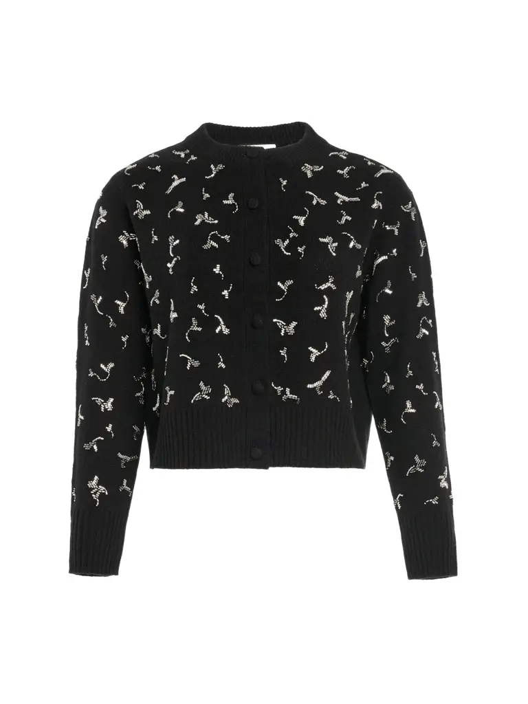 Women's Vaughn Pattern Wool Cardigan Women's Vaughn Pattern Wool Cardigan