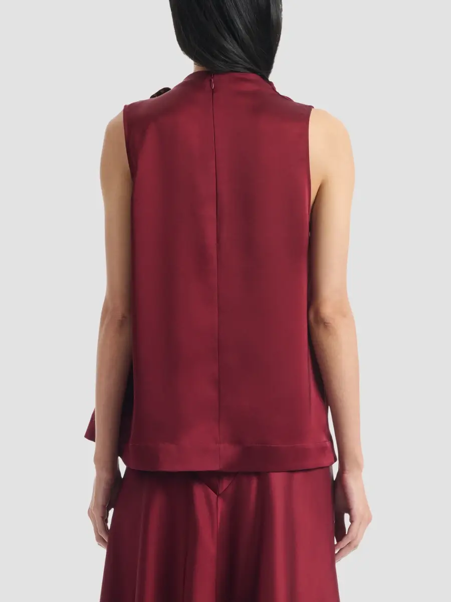 Altuzarra Women's Alden Satin Drape Top | Thumbnail 3
