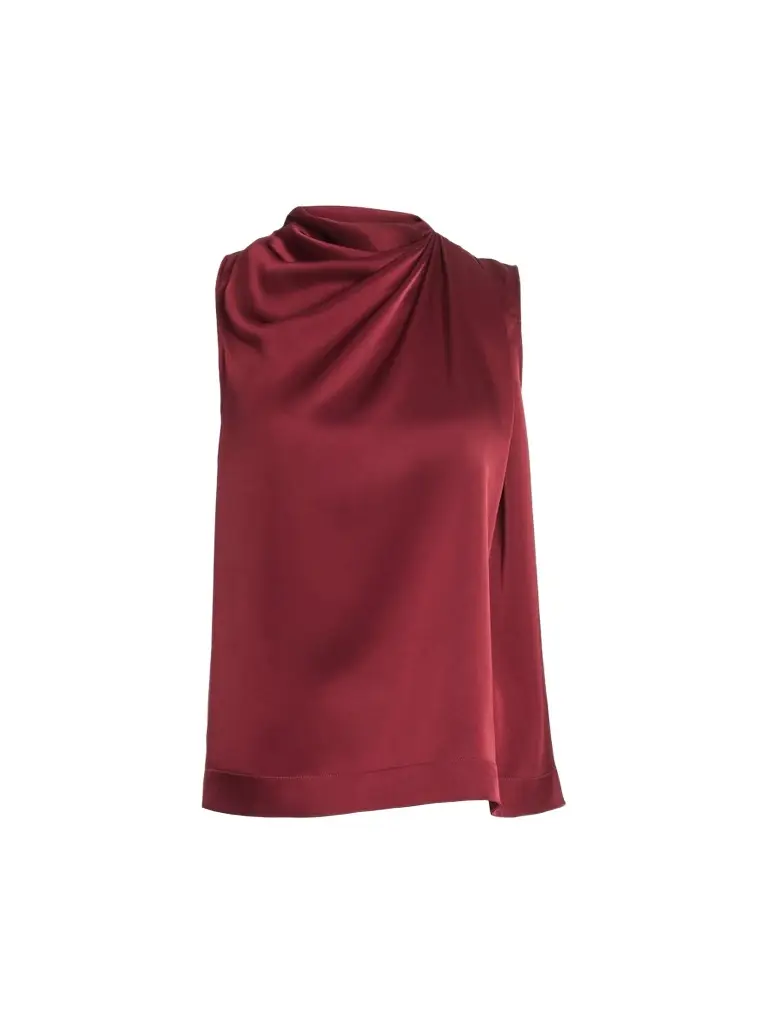 Women's Alden Satin Drape Top Women's Alden Satin Drape Top