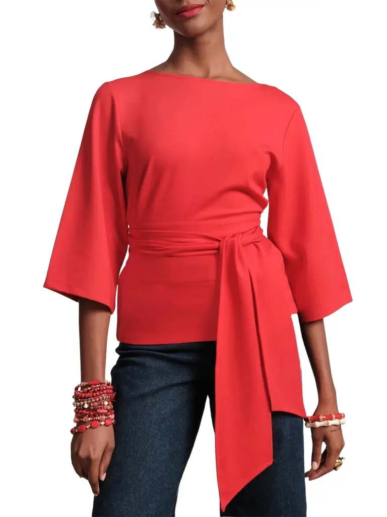 Frances Valentine Women's Whitney Wrap Top