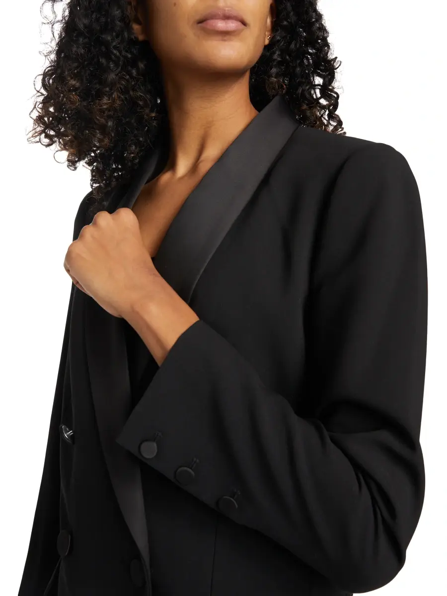 L'Agence Women's Jayda Double-Breasted Ponte Blazer | Thumbnail 6 L'Agence Women's Jayda Double-Breasted Ponte Blazer | Thumbnail 6