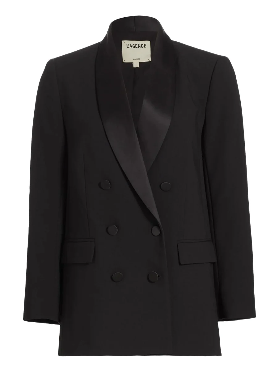 Women's Jayda Double-Breasted Ponte Blazer