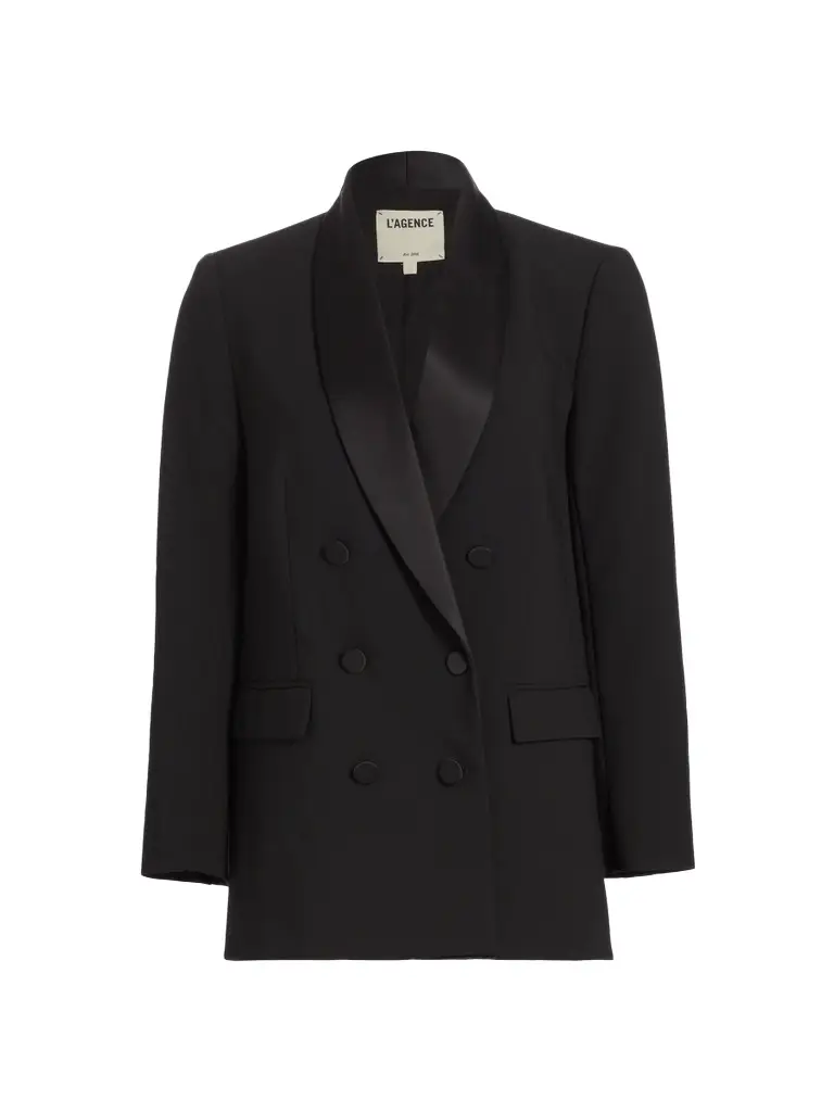 Women's Jayda Double-Breasted Ponte Blazer Women's Jayda Double-Breasted Ponte Blazer