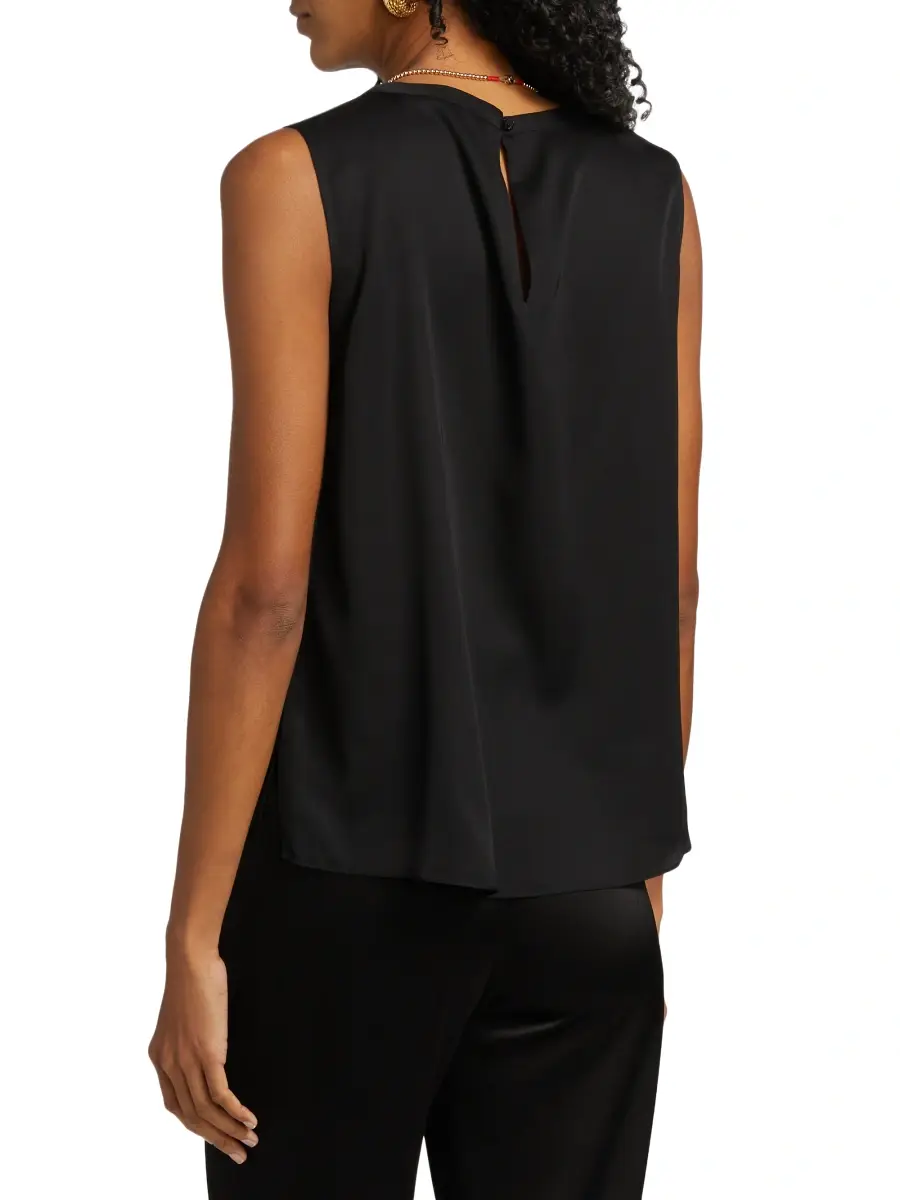 Kobi Halperin Women's Aura Stretch Silk Crewneck Tank Top | Thumbnail 5 Kobi Halperin Women's Aura Stretch Silk Crewneck Tank Top | Thumbnail 5