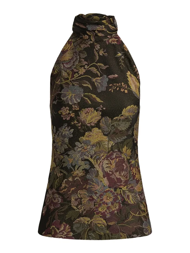 Ralph Lauren Collection Women's Chilton Tapestry Halter Top