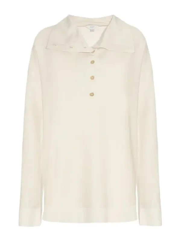 Malo Women's Piqué Virgin Wool-Silk Blend Sweater