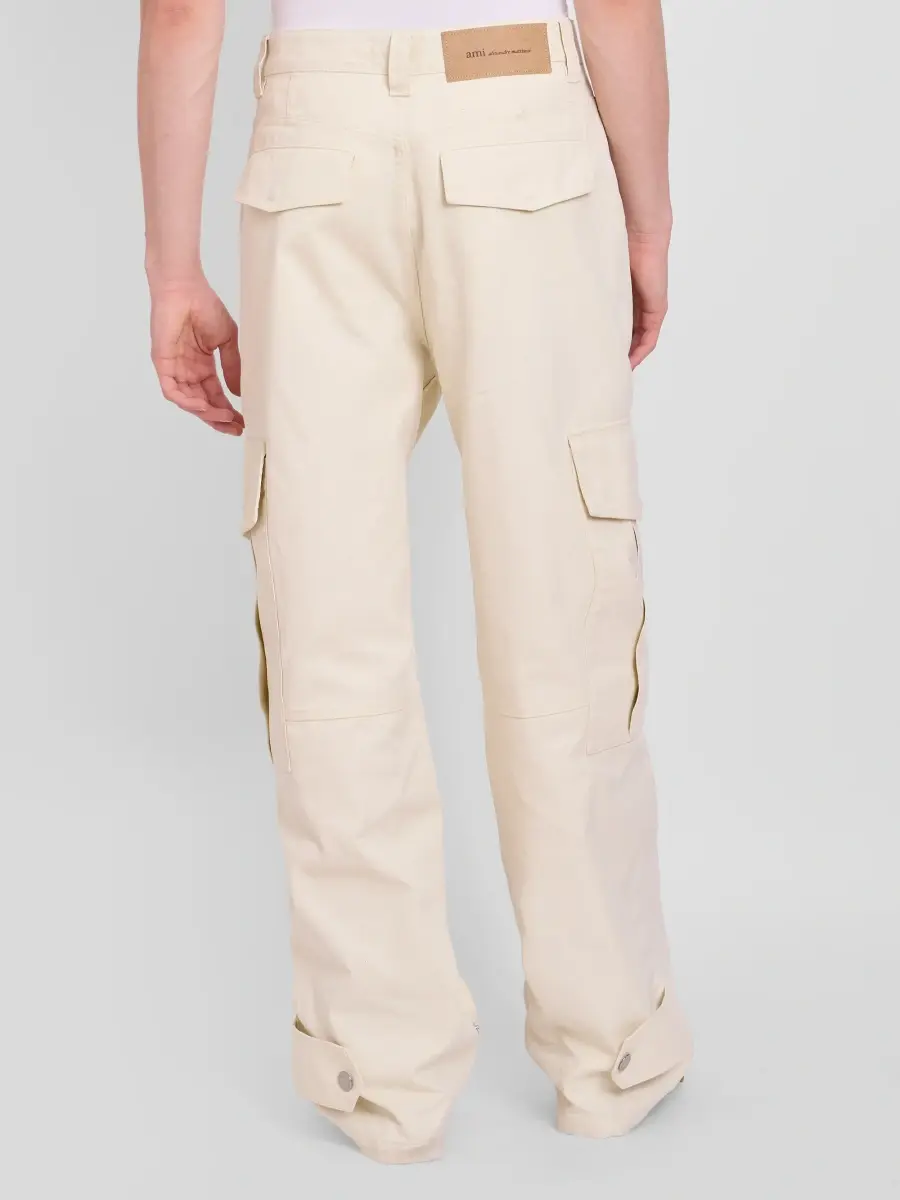 AMI PARIS Men's Cargo Baggy Trousers | Thumbnail 3 AMI PARIS Men's Cargo Baggy Trousers | Thumbnail 3