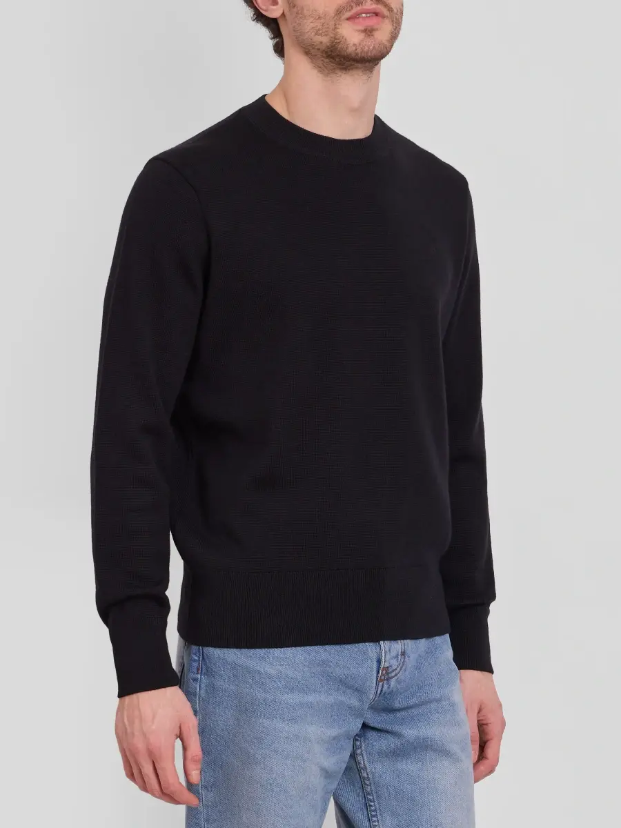 AMI PARIS Men's Quota Ami de Coeur Crewneck Sweater | Thumbnail 4 AMI PARIS Men's Quota Ami de Coeur Crewneck Sweater | Thumbnail 4