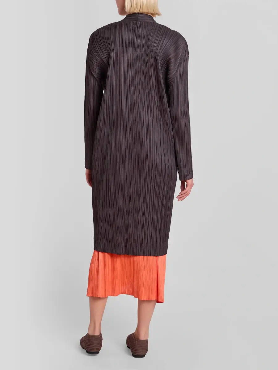 Pleats Please Issey Miyake Women's Pleats Single-Button Jacket | Thumbnail 3