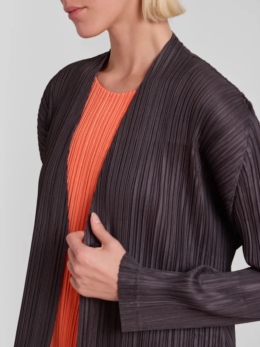 Pleats Please Issey Miyake Women's Pleats Single-Button Jacket | Thumbnail 5