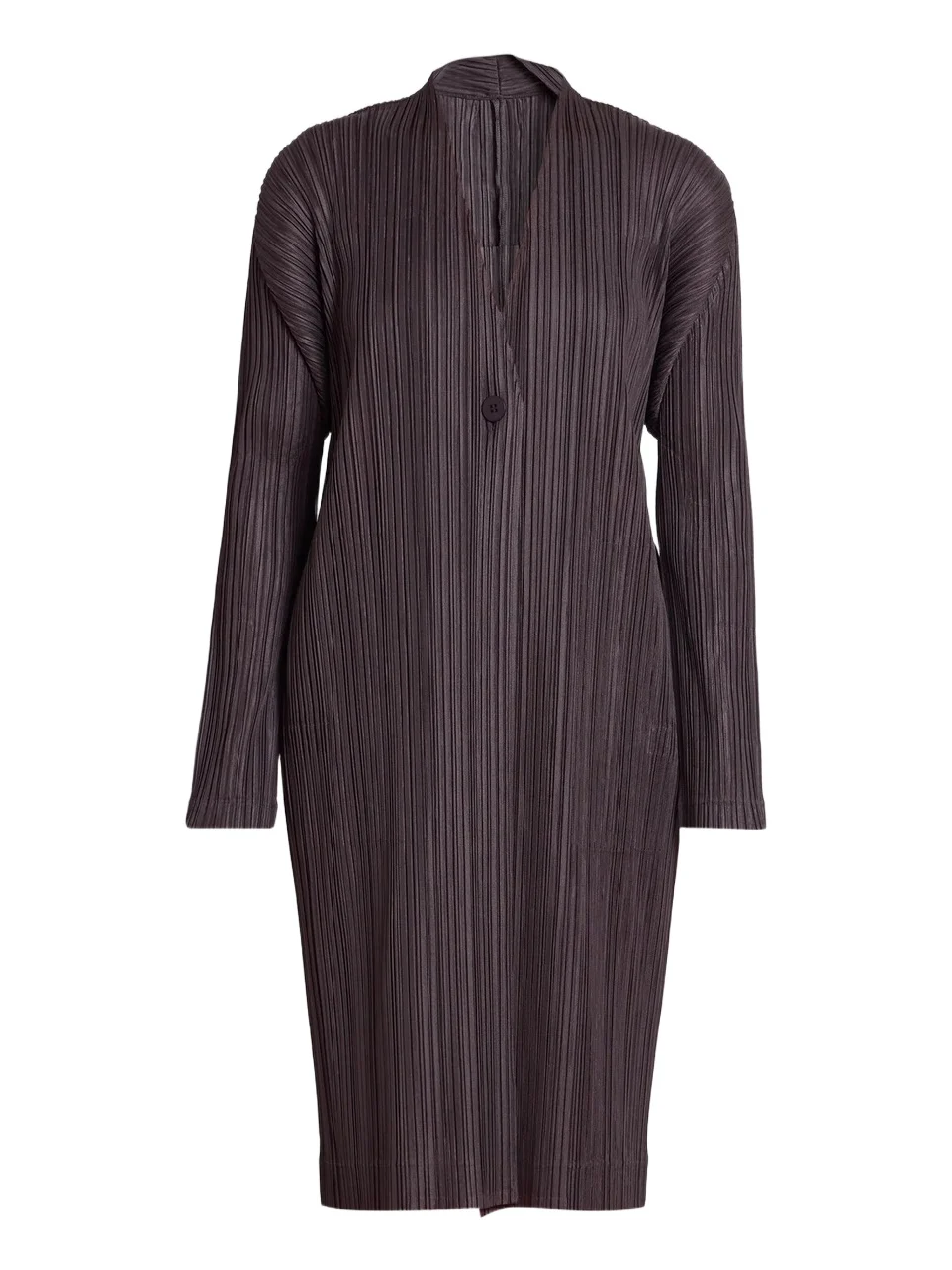 Pleats Please Issey Miyake Women's Pleats Single-Button Jacket