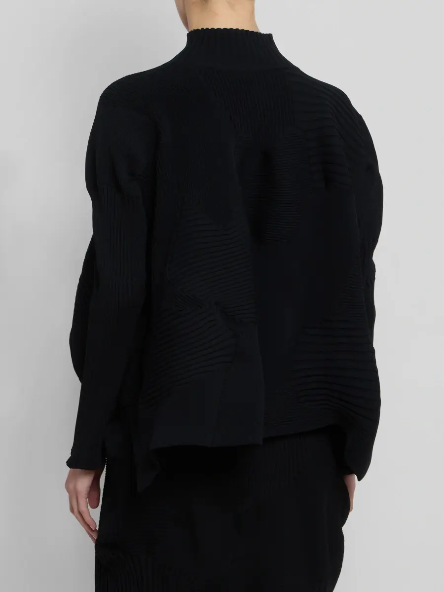 Issey Miyake Women's Kone Kone Rib-Knit Sweater | Thumbnail 3 Issey Miyake Women's Kone Kone Rib-Knit Sweater | Thumbnail 3