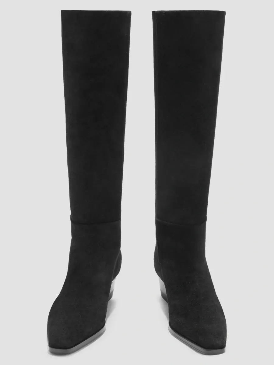 aeyde Women's Medea 90MM Suede Knee-High Boots | Thumbnail 5 aeyde Women's Medea 90MM Suede Knee-High Boots | Thumbnail 5