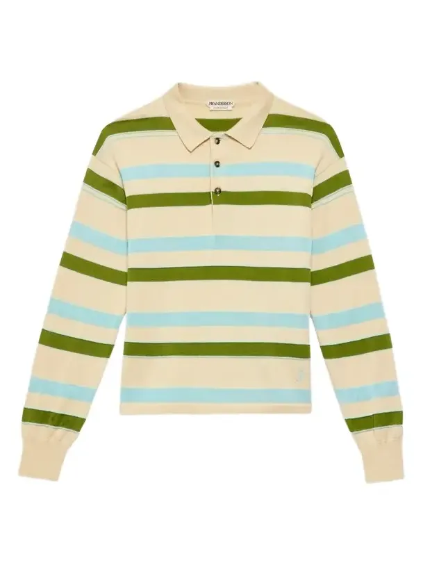 Men's Rugby Knit Polo Shirt