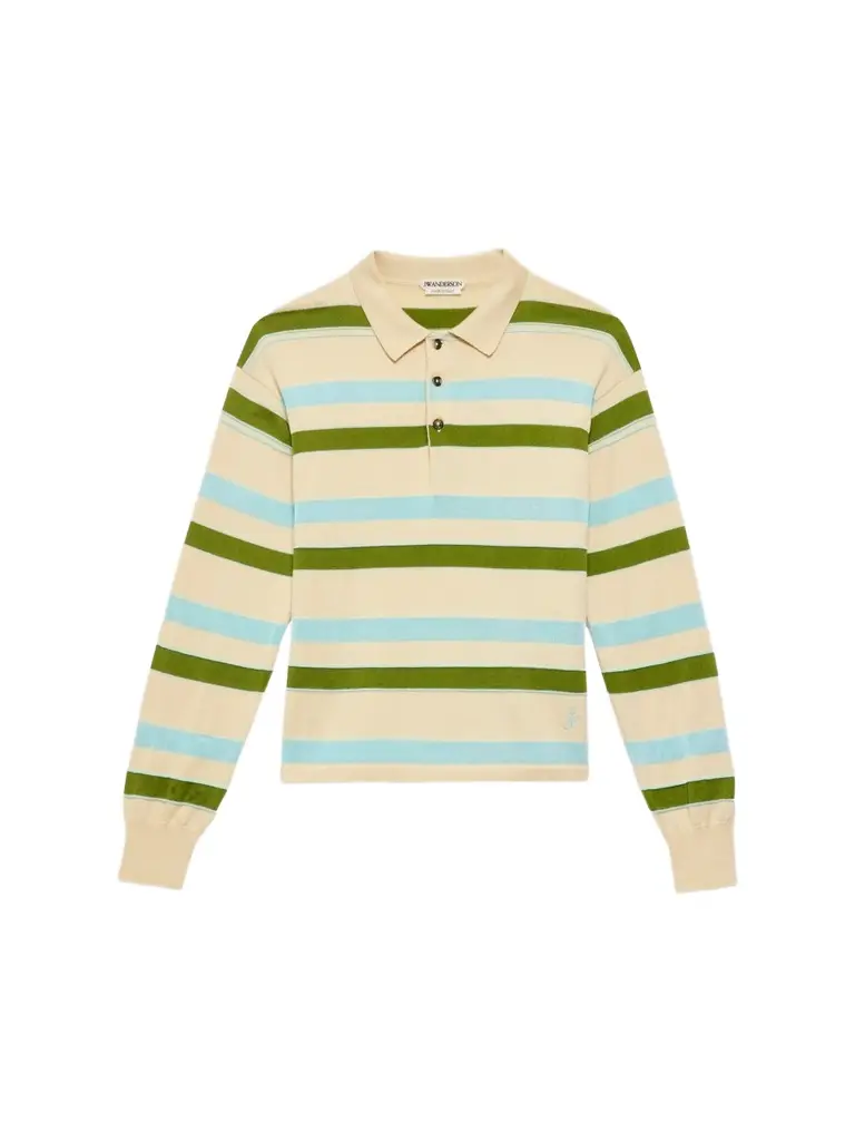 JW Anderson Men's Rugby Knit Polo Shirt