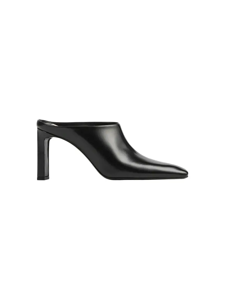 TOTEME Women's Bar 85MM Box-Leather Mules