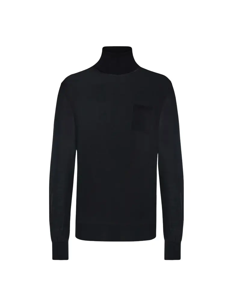 Men's Mock Turtleneck Wool Sweater Men's Mock Turtleneck Wool Sweater