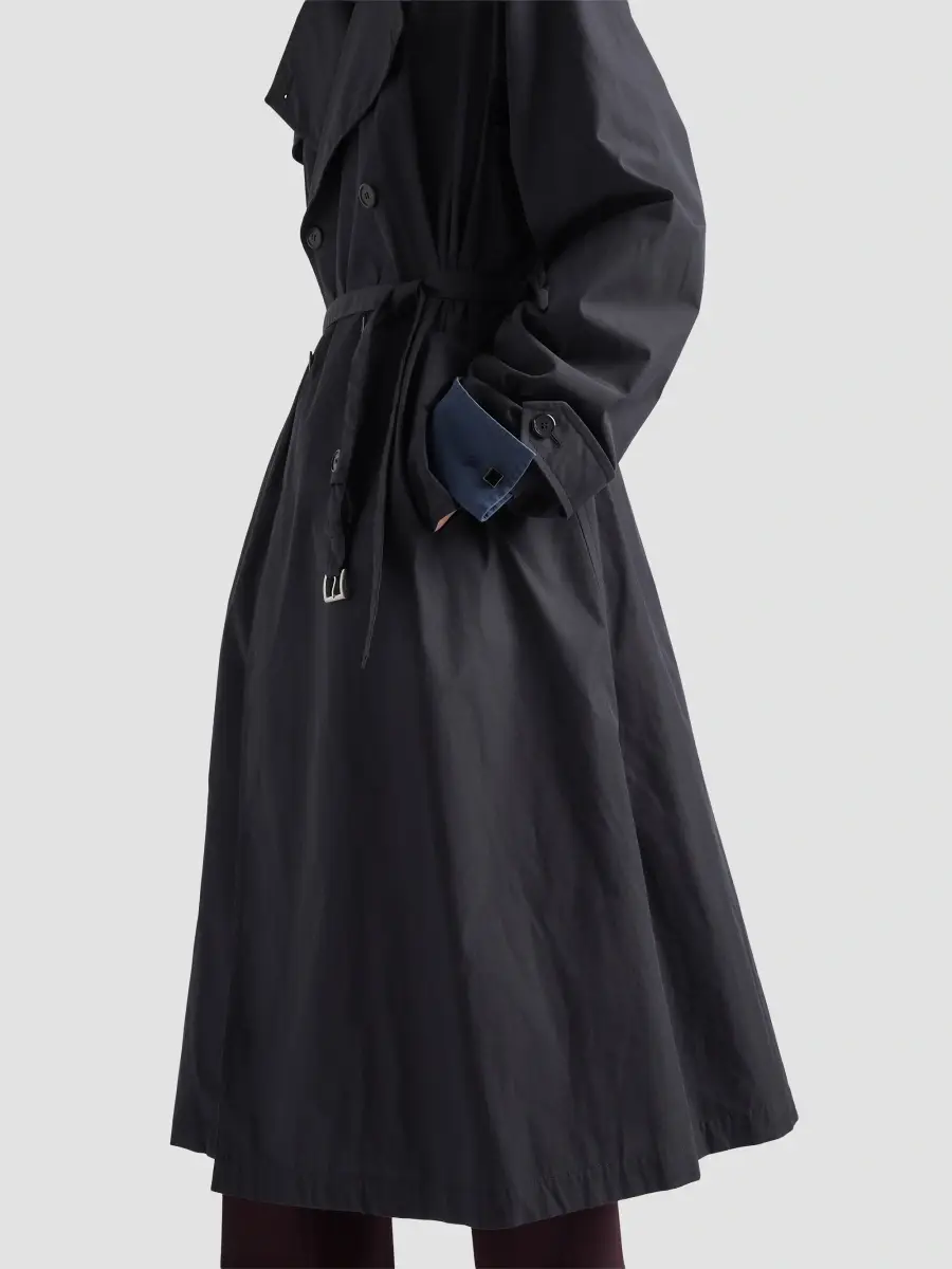 Prada Men's Cotton Blend Coat | Thumbnail 4