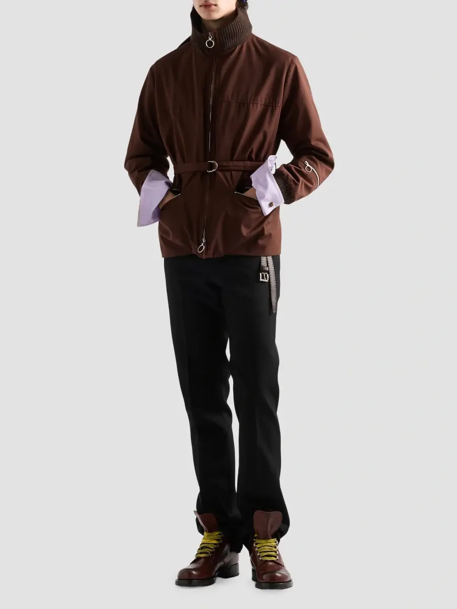 Prada Men's Cotton Shirt | Thumbnail 2 Prada Men's Cotton Shirt | Thumbnail 2