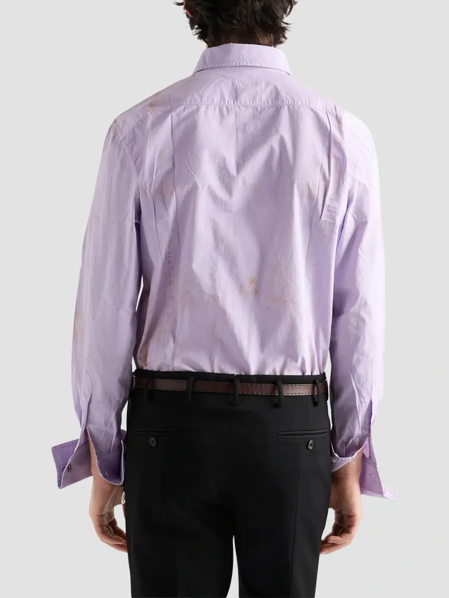 Prada Men's Cotton Shirt | Thumbnail 4 Prada Men's Cotton Shirt | Thumbnail 4