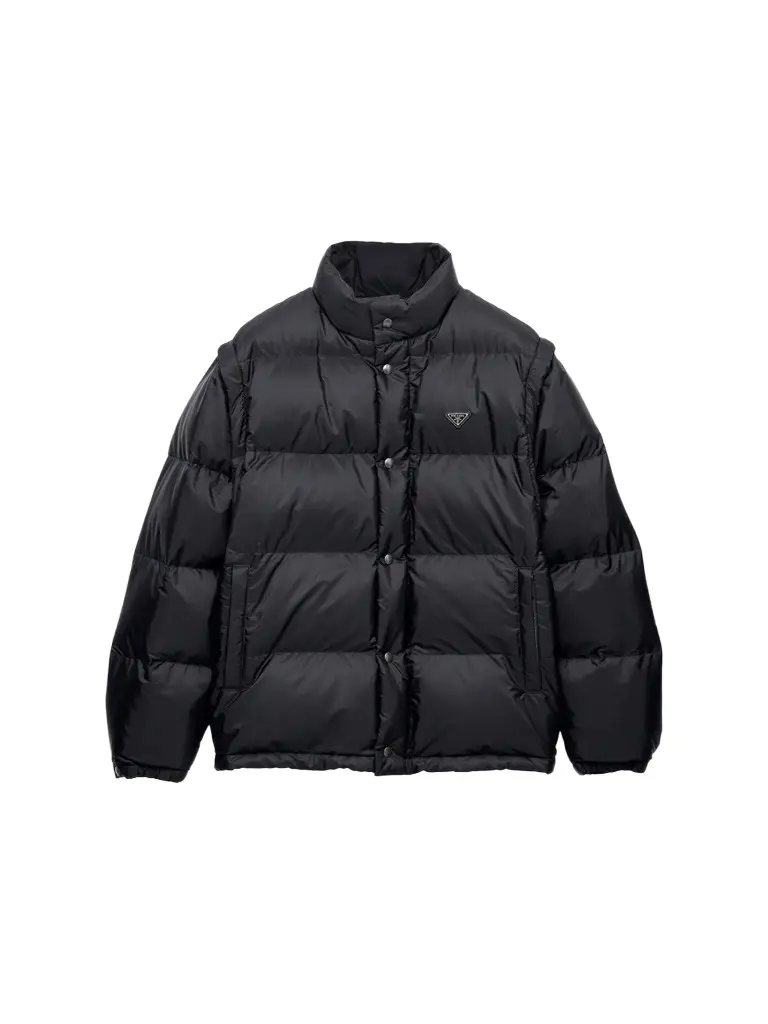Men's Medium-Weight Re-Nylon Down Jacket