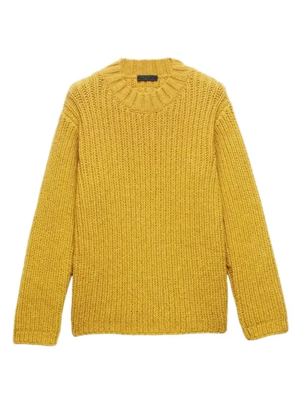 Men's Shetland Wool Crewneck Sweater