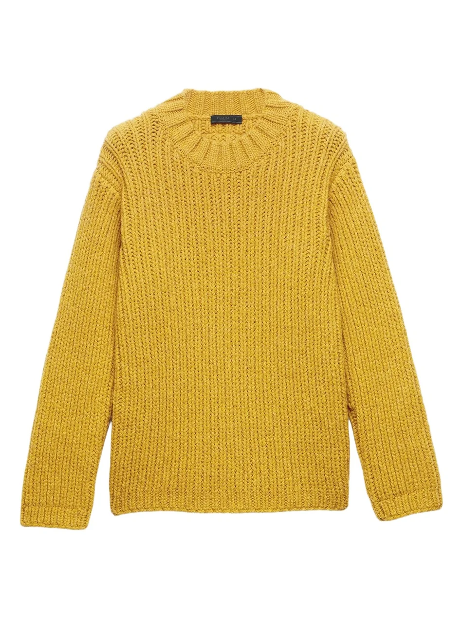 Men's Shetland Wool Crewneck Sweater