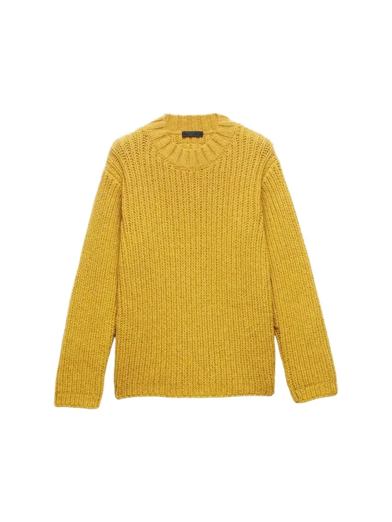 Prada Men's Shetland Wool Crewneck Sweater