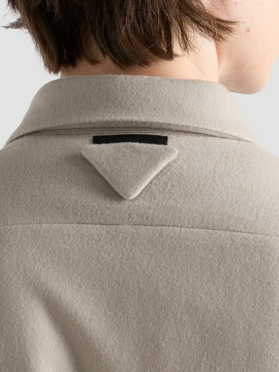 Prada Men's Cashmere Shirt | Thumbnail 6