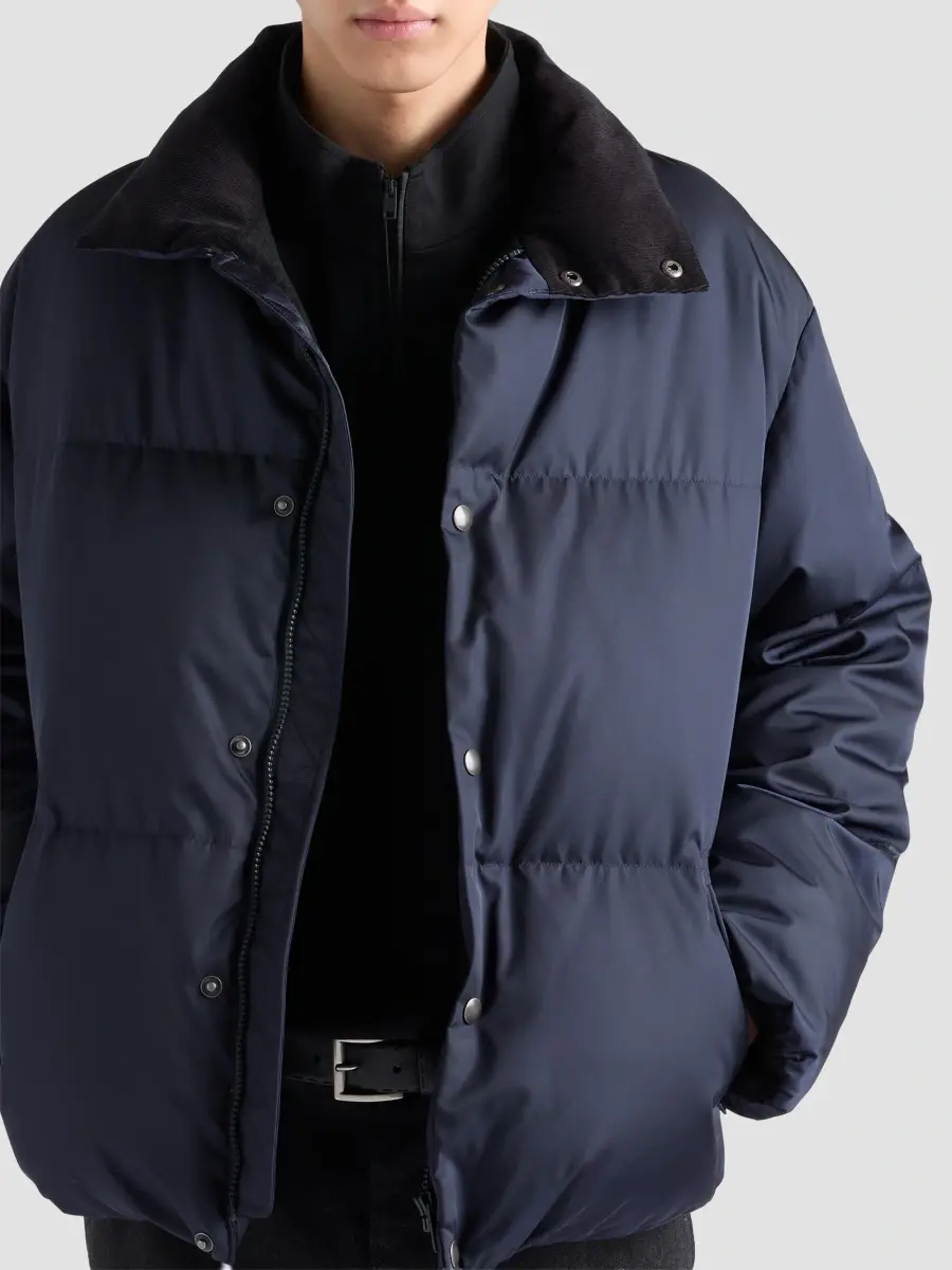 Prada Men's Medium-Weight Re-Nylon Down Jacket | Thumbnail 4