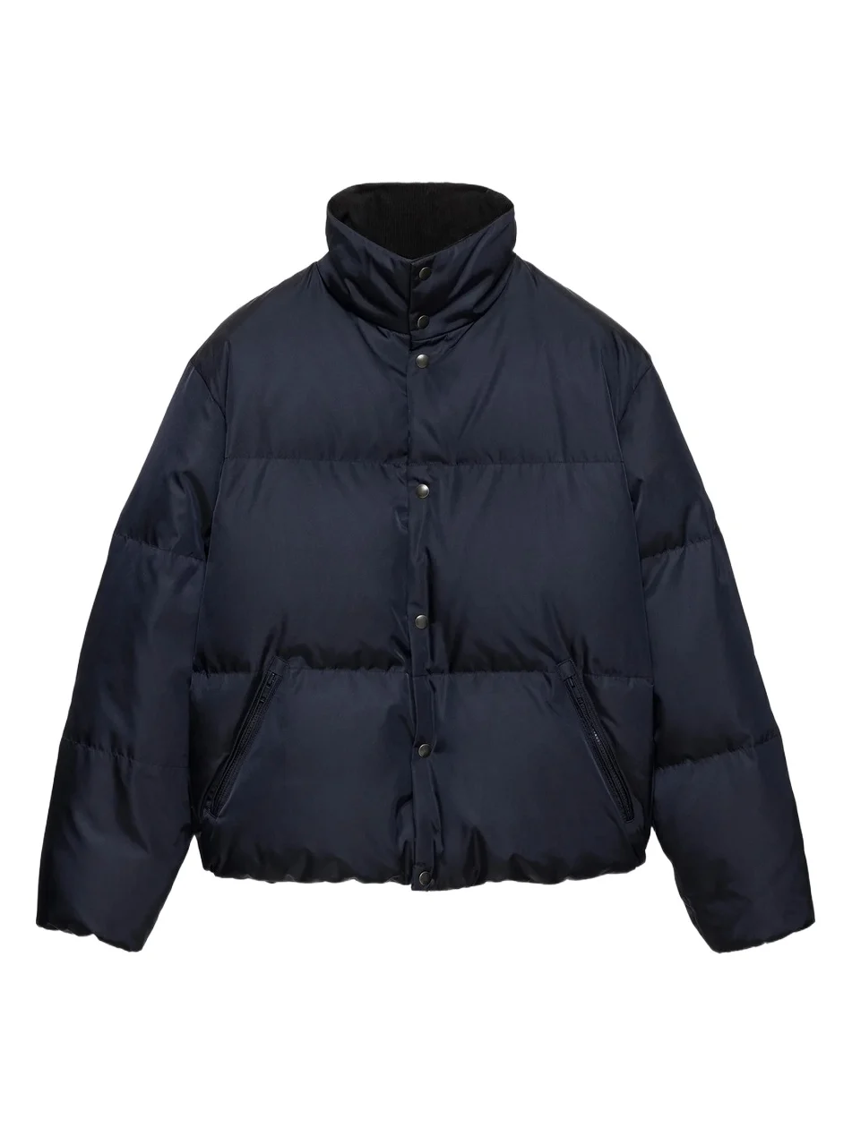 Men's Medium-Weight Re-Nylon Down Jacket Men's Medium-Weight Re-Nylon Down Jacket
