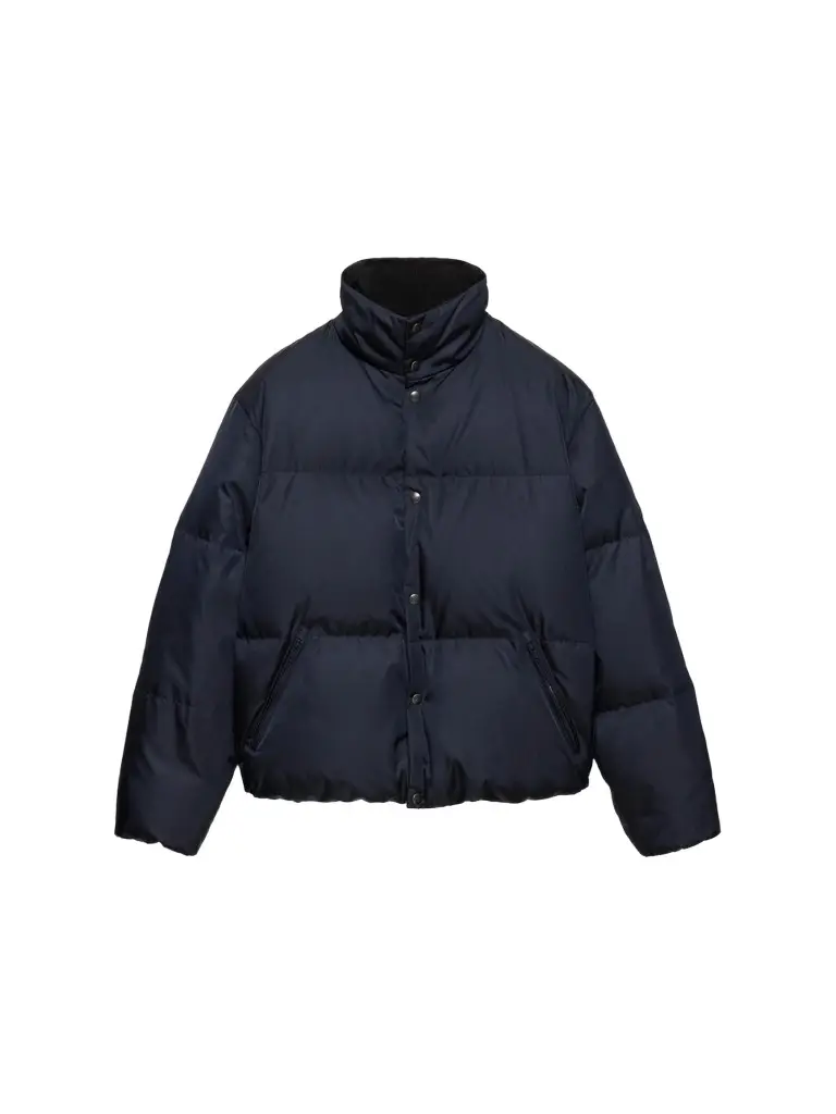 Men's Medium-Weight Re-Nylon Down Jacket