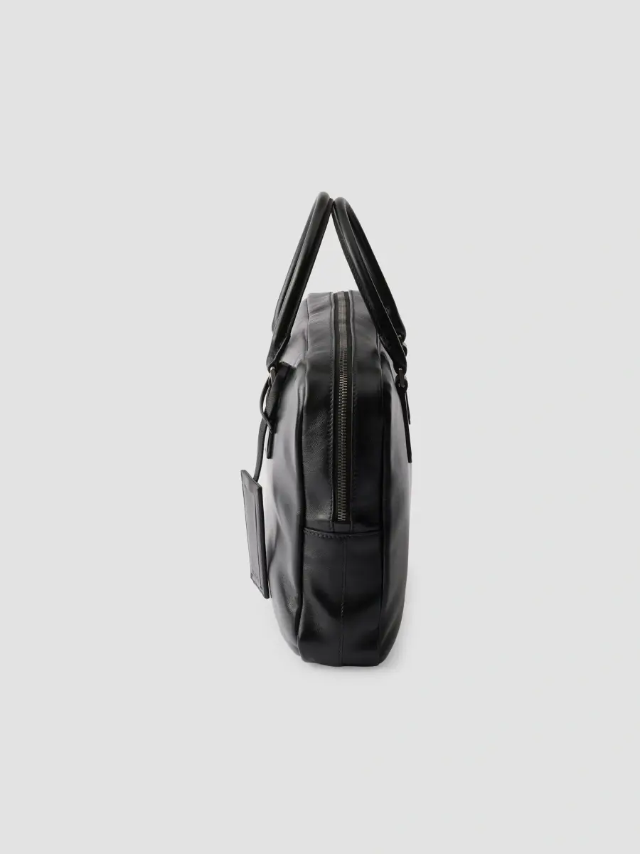 Prada Men's Leather Work Bag | Thumbnail 6 Prada Men's Leather Work Bag | Thumbnail 6