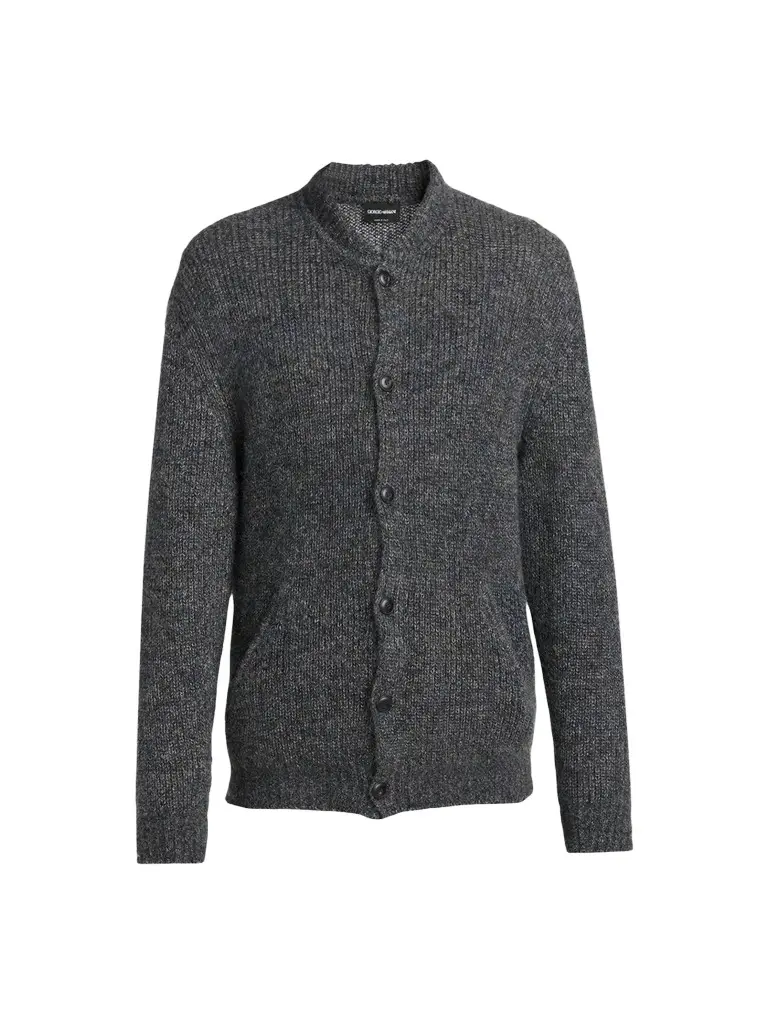 Giorgio Armani Men's Mohair-Blend Cardigan