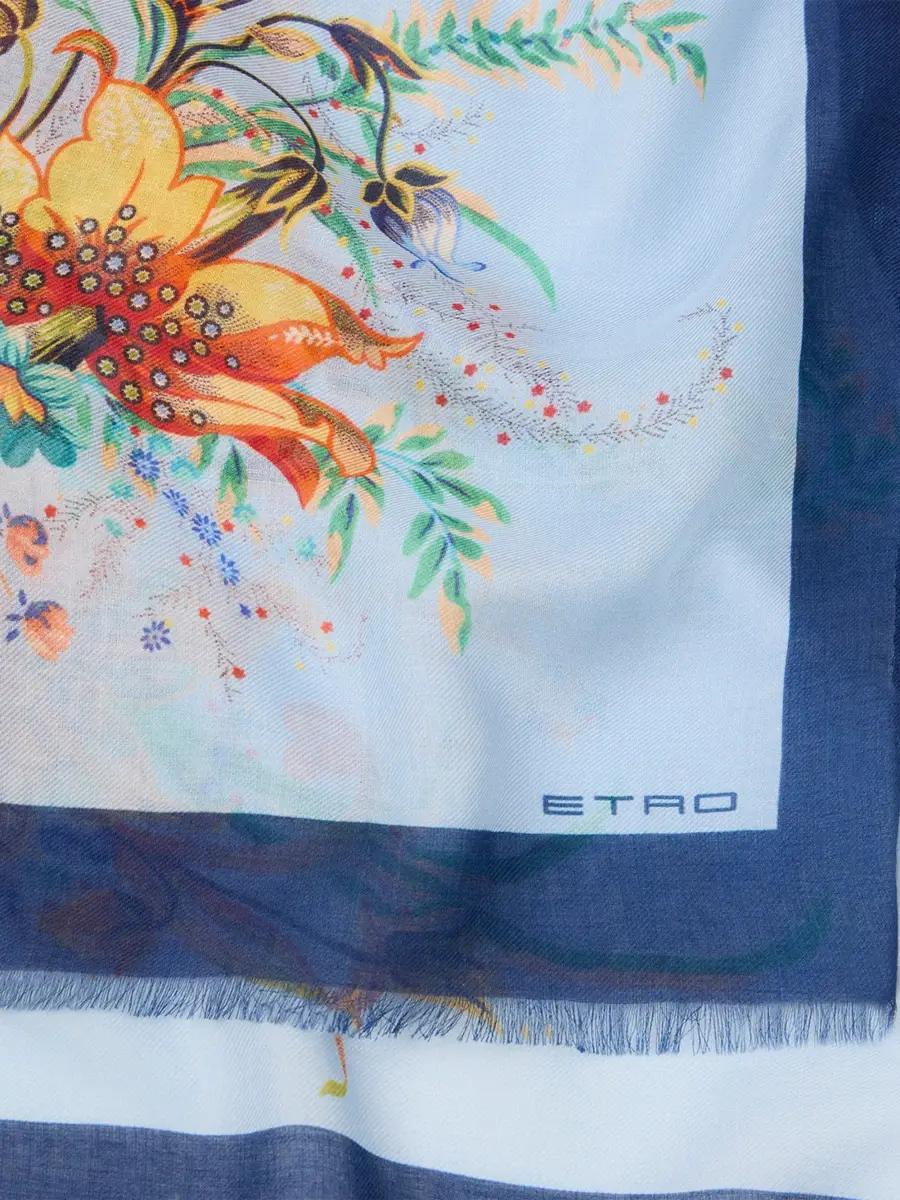 Etro Women's Floral Scarf | Thumbnail 3 Etro Women's Floral Scarf | Thumbnail 3