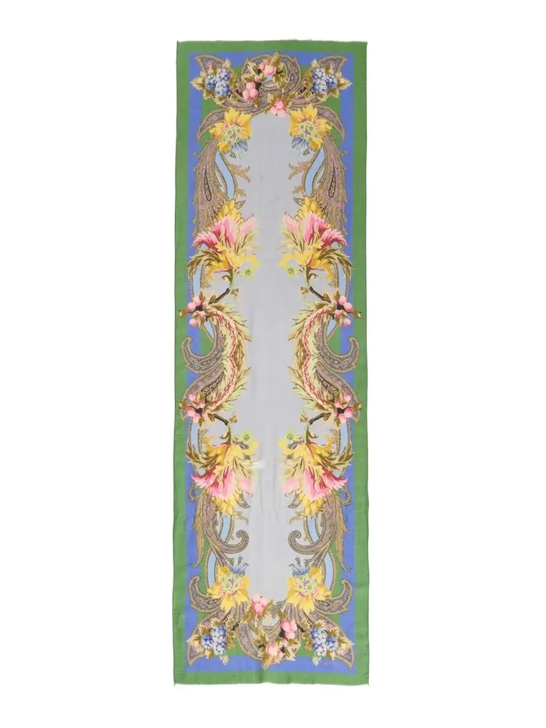 Etro Women's Printed Cashmere-Blend Scarf