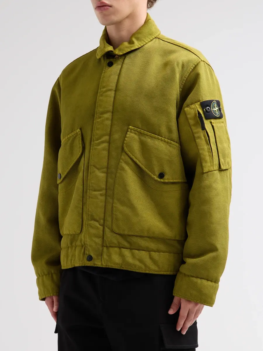Stone Island Men's Capospalla Nylon Jacket | Thumbnail 4