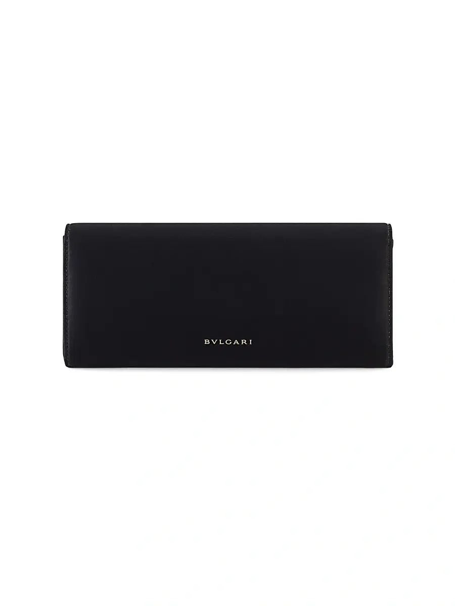 BVLGARI Women's Tubogas Satin Clutch | Thumbnail 4 BVLGARI Women's Tubogas Satin Clutch | Thumbnail 4