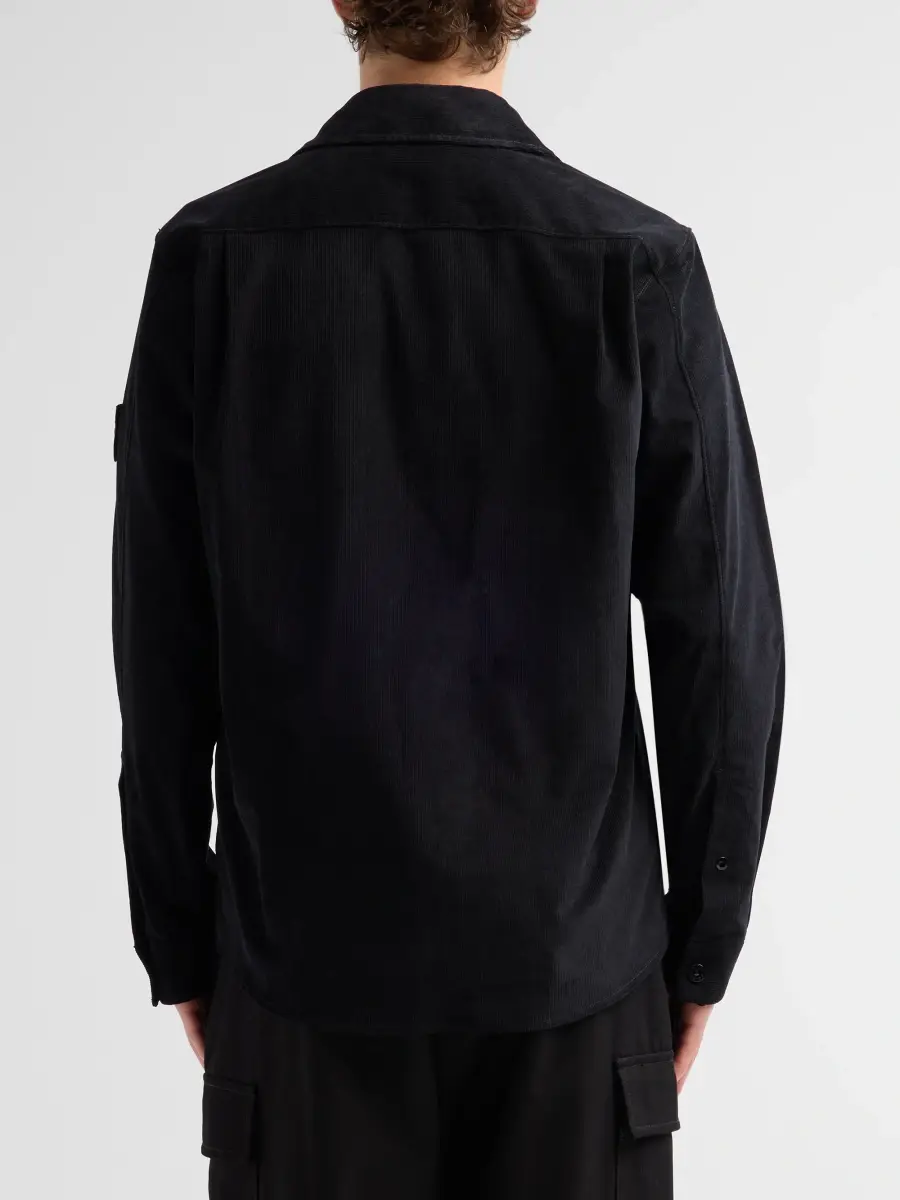Stone Island Men's Camicia Cotton Corduroy Shirt | Thumbnail 3 Stone Island Men's Camicia Cotton Corduroy Shirt | Thumbnail 3